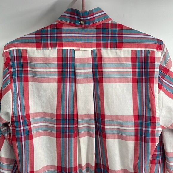 Gant fox hunt plaids button down shirt career plaid shirt sz sm - Picture 7 of 8